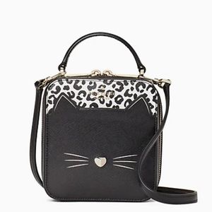 Kate Spade Meow Cat Daisy Crossbody Purse